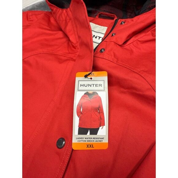 New Hunter Women’s XL Hooded Rain Jacket, brand new with tags!! - Picture 4 of 6